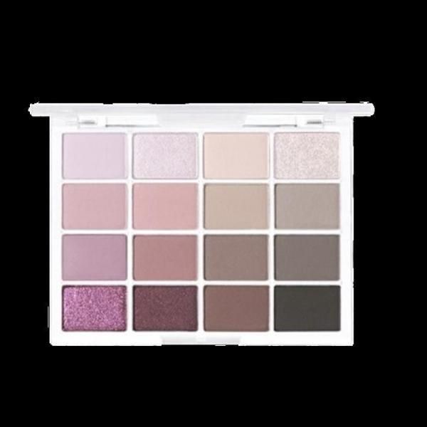 COSMAX Wake Make New Soft Blurring Eye Palette 14g (15 Bones Dark Blurring) x 4