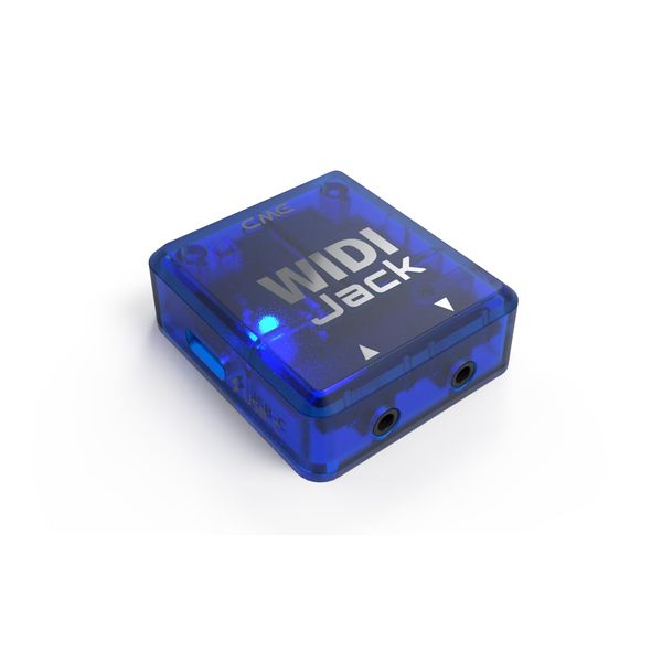 CME WIDI Jack - Bluetooth-MIDI für TRS/DIN-MIDI-Geräte – Stromversorgung über MIDI-Ausgang oder USB-C – Drahtloses MIDI mit ultra niedriger Latenz für Synthesizer EWI Keytar Pedalboard Digitalpiano