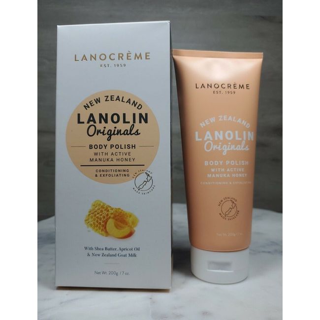 Exfoliating Lanolin Active Manuka Honey Body Polish▪︎Hydrating Conditioning▪︎NEW