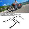 BOROCO Universal Saddlebag Brackets, Motorcycle Side Saddle Bag Mount Bracket Support Bars Accessory Support Bars Brackets Kit