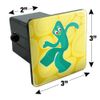 GRAPHICS & MORE Get Your Gumby On Tow Trailer Hitch Cover Plug Insert 2"