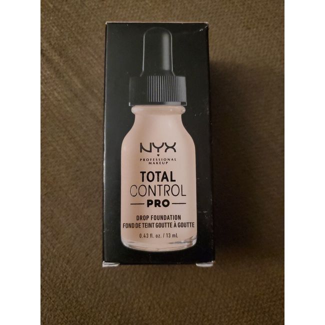 NYX Total Control Pro Drop Foundation, TCPDF03 Porcelain