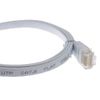 kenable FLAT CAT6 Ethernet LAN Patch Cable Low Profile GIGABIT RJ45 1.5m WHITE [1.5 metres]