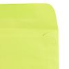JAM PAPER 9 x 12 Booklet Colored Envelopes - Ultra Lime Green - 25/Pack