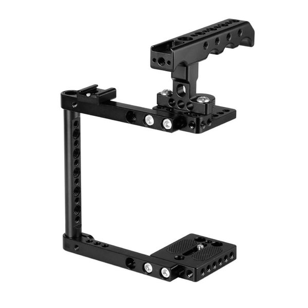 Camera Cage Kit with Quick Release Shoe Mount Adapter for CAMVATE 600D 70D 80D