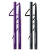 Purple & Black Eyeliner Waterproof Long-Lasting Smooth Application Makeup Tool Smudge Proof（2PCS）