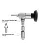 ClaraMed phone endoscope adapter with Olympus compatible LED light source S3