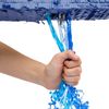 BLUE PANDA Number 8 Pinata - Pull String Pinata for Boys 8th Birthday Party Decorations, Ombre Blue (16.5 x 11.5 x 3 In)
