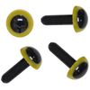 NASKA 7274 Crystal Eye 9mm Green 4pcs