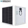 Renogy 50 Watt 12 Volt Monocrystalline Solar Panel Compact Design