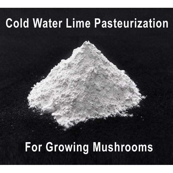 Mushroom Cold Water Lime Pasteurization 3oz Hydrated Calcium Hydroxide Tek