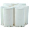 Vivaplex, 10, White, Empty, 2.5 oz Deodorant Containers with Caps