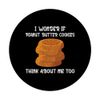 Funny Peanut Butter Cookies Lover Saying PopSockets Swappable PopGrip