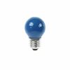 Golf Ball Bulb 45mm Round 240V 15W E27 Blue