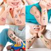 Zayvor Temporary Tattoos For Kids, 400pcs Glow In The Dark Tattoos,Assorted Cartoon Luminous Unicorn Mermaid Butterfly Animal Dinosaur Pirate Space Fake Tattoo, Boys Girls Party Favor Supplies