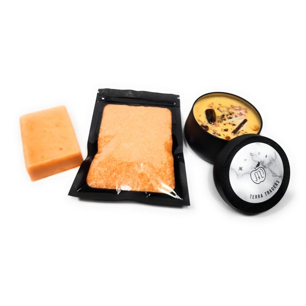 Mabon Spa Kit | Bath Salt | Soap | Candle