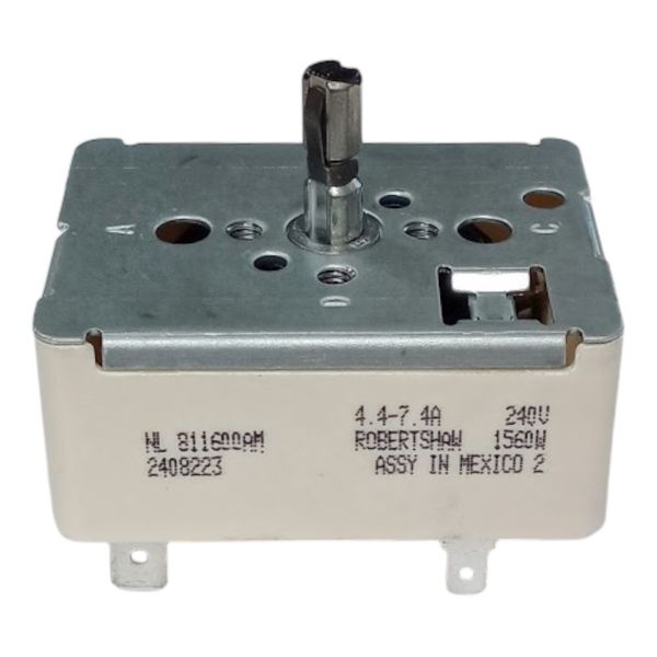 WB24T10029 for GE Range Burner Unit Infinite Switch Control Robertshaw 811600