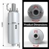 Universal 255LPH Inline External High Pressure Fuel Pump Kit  #GSL392 #400-939