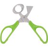 2Pcs Quail Egg Roast egg scissors Cutter Scissors Kitchen Egg Shears Tool(Green)