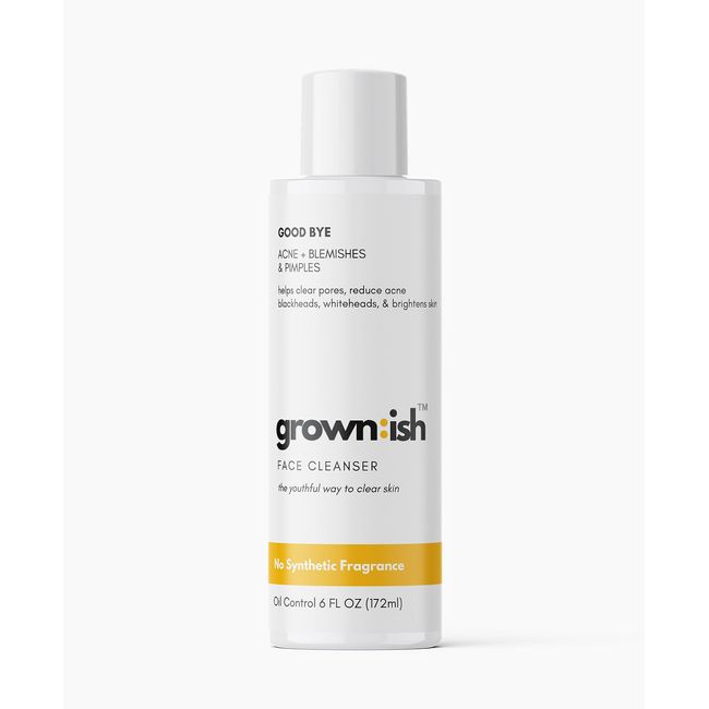 grownish Fresh Start Facial Cleanser for Kids with Acne | Teen facial cleanser for oily skin and other skin types | Hydrating Face Wash for Teens | Cruelty-Free | 8 fl.