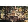 Atlantis Model 1/48 Japanese Army Type 97 Medium Tank Chiha Plastic Model ATLAMCA313