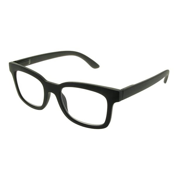 Reading Glasses 'Jesse' Matt Black +1.00