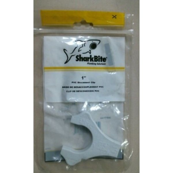 Shark Bite UIP714A, 1" PVC Disconnect Clip, FREE SHIPPING