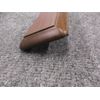 quality walnut desk wedge 10" wide x 1 1/2" tall includes lettered plate