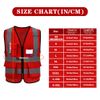 red security vest