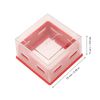 Dioche Emergency Stop Button Cover Lockout for Industry, Push Button Switch Protector with Unique Design, Box Type Transparent Push Button Switch Cover