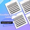 Cluster Lashes 84pcs Individual Lashes C Curl Lash Clusters 8~14mix Individual Eyelashes DIY Lash Extensions Soft and Comfortable by Obeyalash (Mix 8-14mix C Curl Natural Wink)