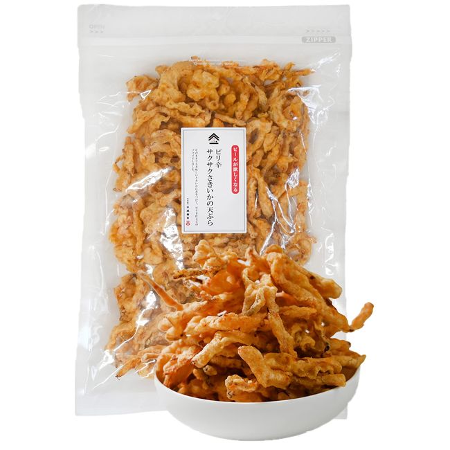 Spicy Crispy Squid Tempura, 10.6 oz (300 g), Bag with Zipper