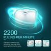 X-WAVES Water Flosser Cordless 4 Mode Portable Oral Irrigator Optimized Black