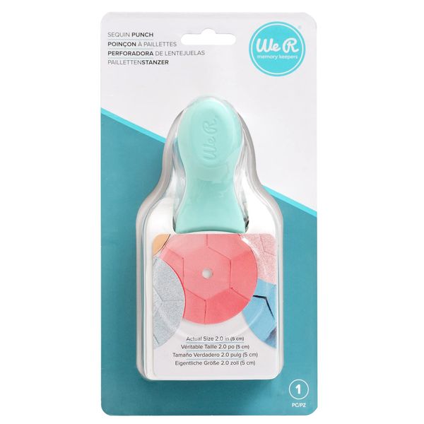 We R Memory Keepers Embossing Punch-2" Sequin -WR663156