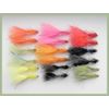 Flash Damsel Trout Flies, 18 Per Pack, 9 Colour Combinations, Size 10