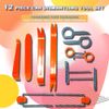 Car Door Trim Removal Tool Dash removal Installer Set Fastener Removal kit