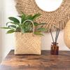 Eco Chic Sea Grass Tote Basket Bag Basket Bag