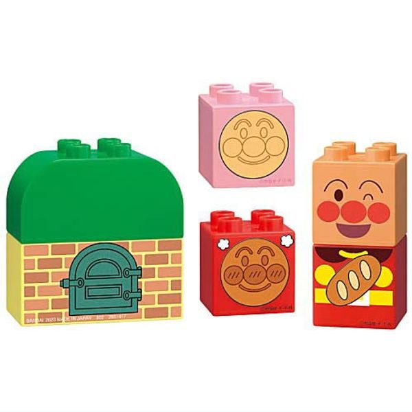 Block Lab Anpanman and Miseya! [1. Anpanman and Bread Set] (Single Item)