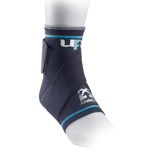 Ultimate Performance Advanced Ultimate Compression Ankle Support - Large, Navy Blue