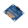 sourcing map 1.3inch OLED LCD Screen Module with 4 Pins 128x64 Resolution Display I2C IIC Communication Display,White Display Color