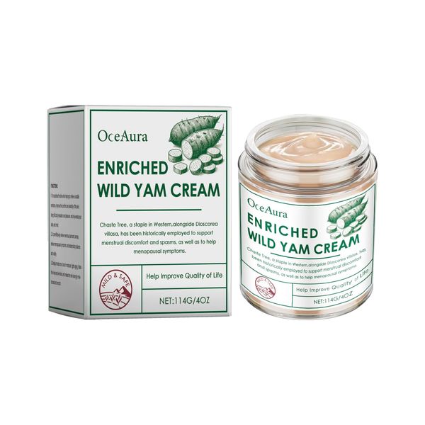 YEGBONG Enriched Wild Yam Cream, Women's Organic Wild Yam Root Cream, Moisturizing Firming Cream