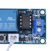 Bistable Self-Locking Switch Flip-Flop Relay Module SCM Control Relay Board with Reverse Prevention Electronic Components(12V)
