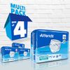 Attends Underwear, Disposable, Heavy Absorbency, Youth/Small, 80 Count