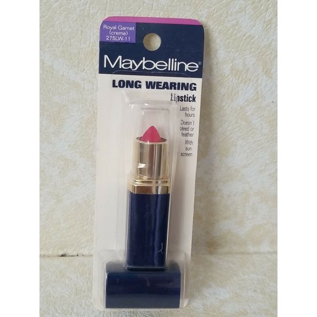 Maybelline LONG WEARING Lipstick ROYAL GARNET ( Cream ) 275LW-11