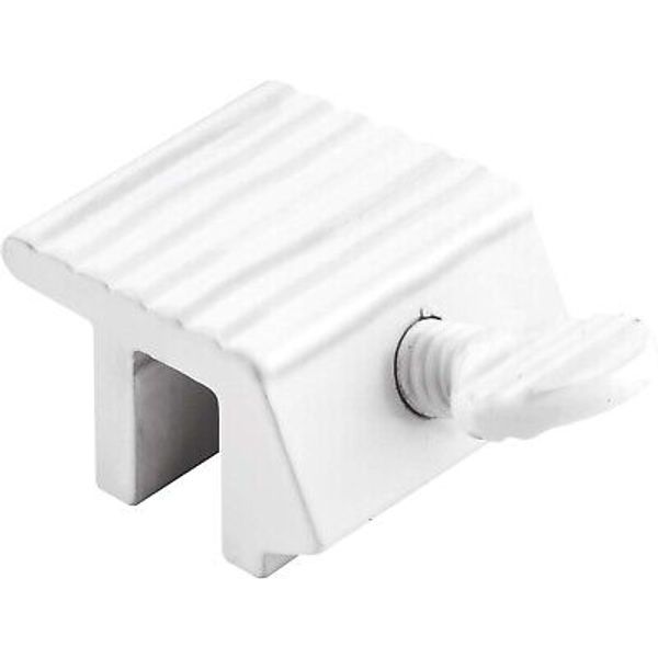 Prime-Line U 9802 Sliding Window Lock, 1/4" Extruded Aluminum White Finish 2