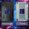 ECKDZMY AM4 Backplane Back Durable CPU Heatsink Bracket CPU Fan Cooling Mounting Sheet Plate for AM4 AMD Socket
