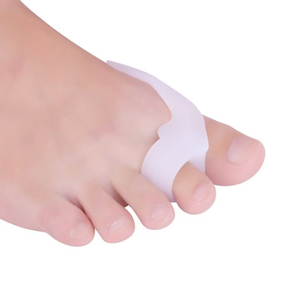 Pedimend Foot Fingers Two Toe Separator - Bunion Pad & Toe Spacer - Hallux Valgus Deformity Orthotics Toe Protector - Foot Care (8PCS Pack)