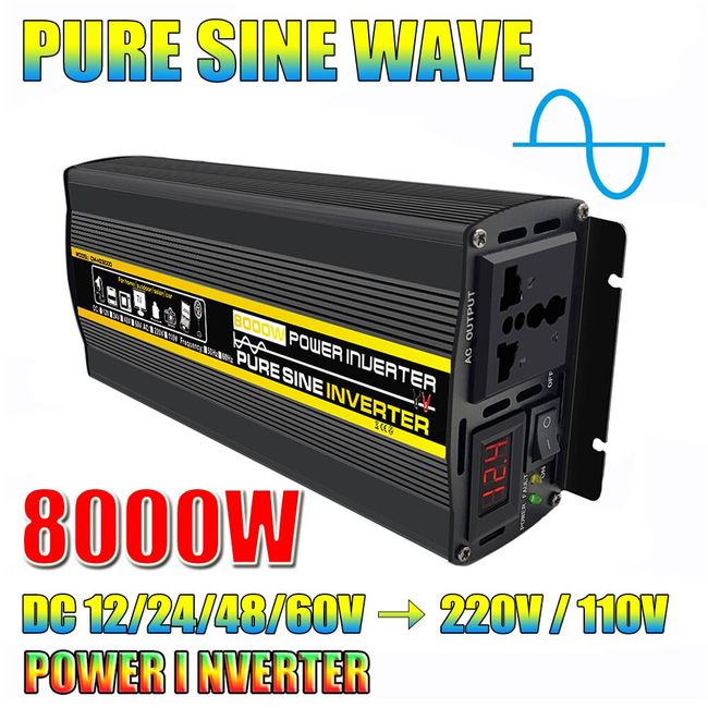 3000W Off Grid Pure Sine Wave Inverter 24V to 110V