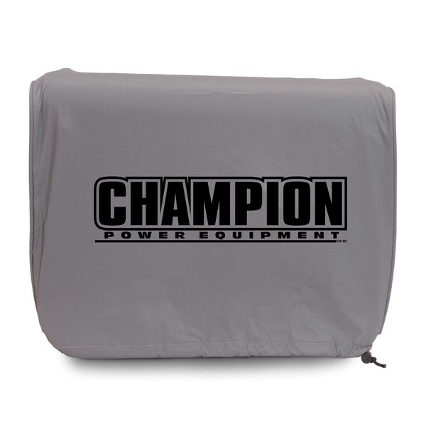 Champion Weather-Resistant Storage Cover for 1200-1875-Watt Portable Generators, Gray