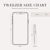 Tweezerman Stainless Steel Slant Tweezer - Eyebrow Tweezers for Women and Men (Sky Blue)